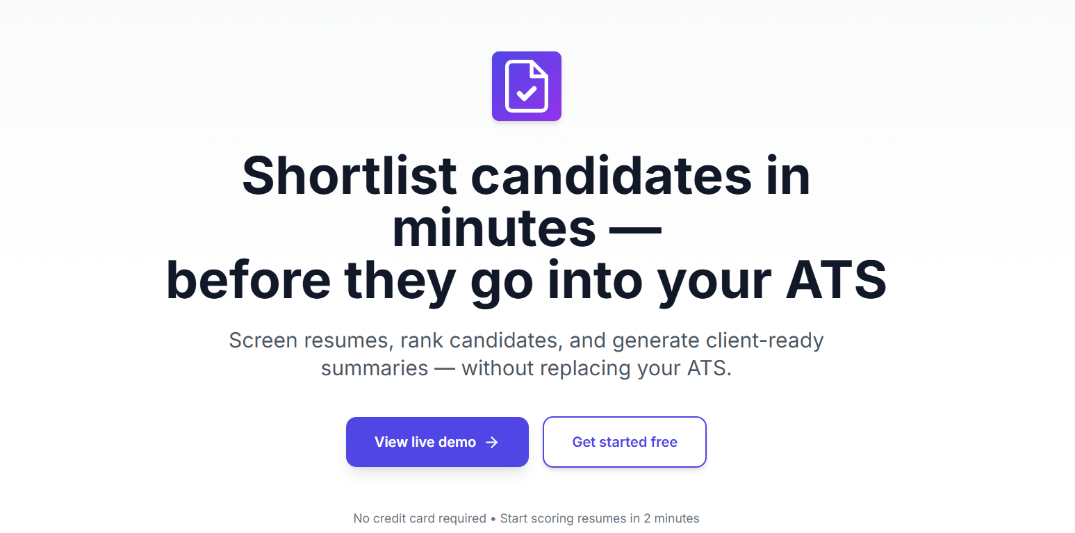 ShortlistHQ thumbnail